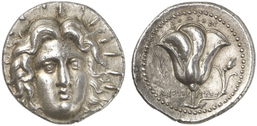 Antické mince ostrova Rhodos
