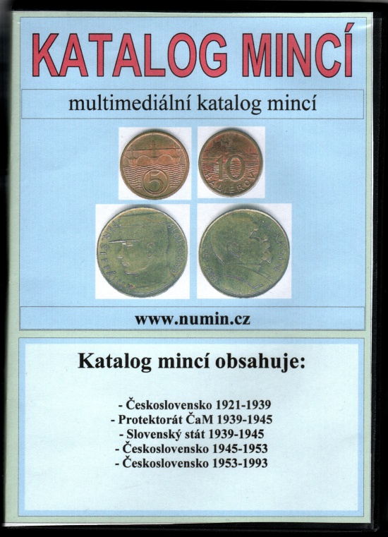 Ceník mincí na CD-ROMu - vydání 2022