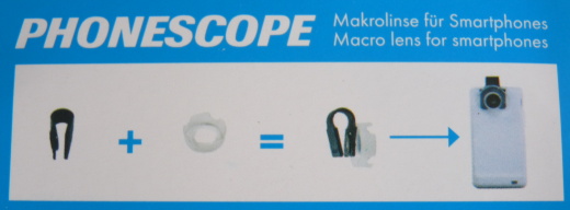 Makročočka PHONESCOPE pro smartphony a tablety