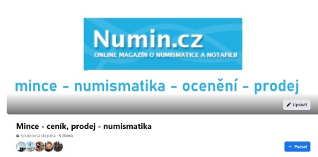 Numin.cz na sociální síti Facebook