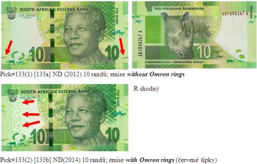 Reemise bankovek Jižní Afriky (2014)