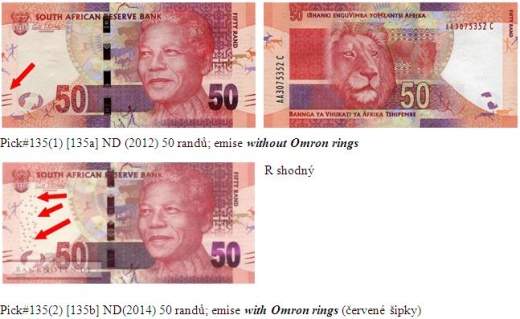 Reemise bankovek Jižní Afriky (2014)